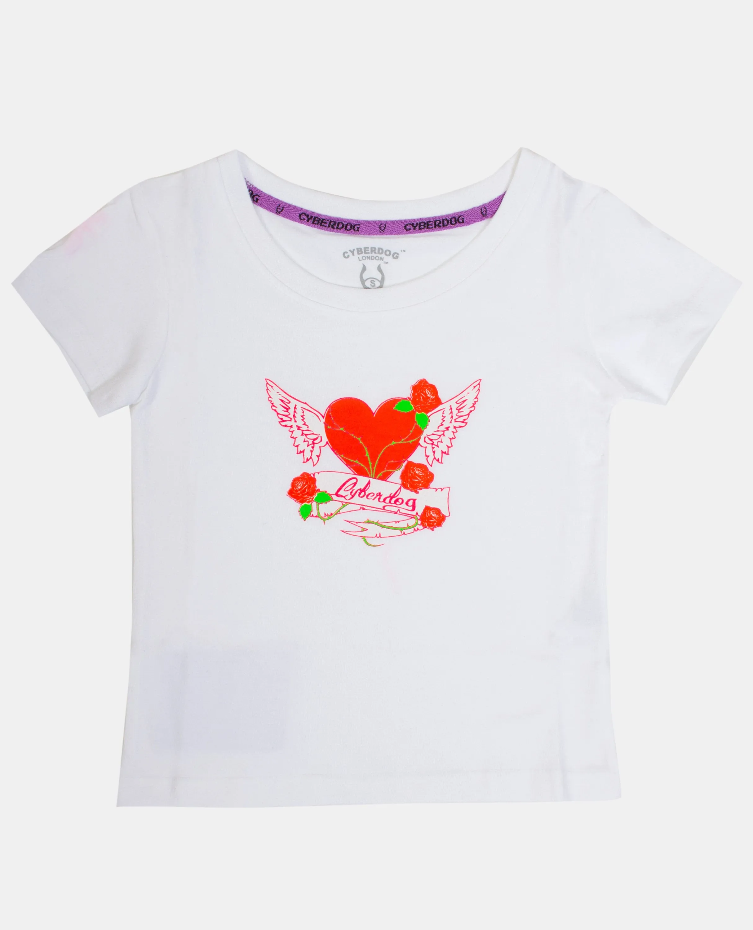 KIDS GIRL S/S TATTOO HEART