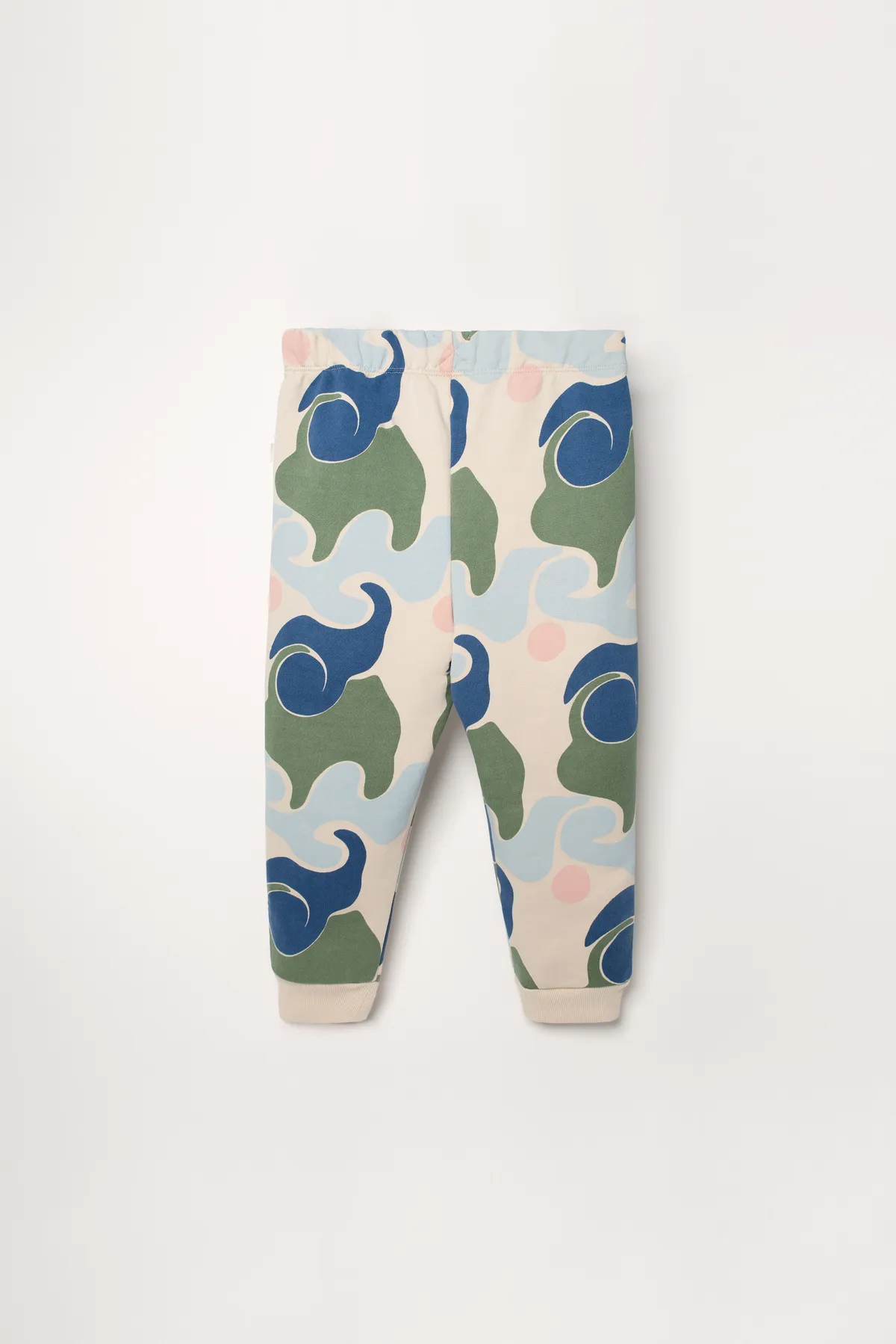 Kids Granelito Organic Pima Cotton Kids Sweatpants - Wave