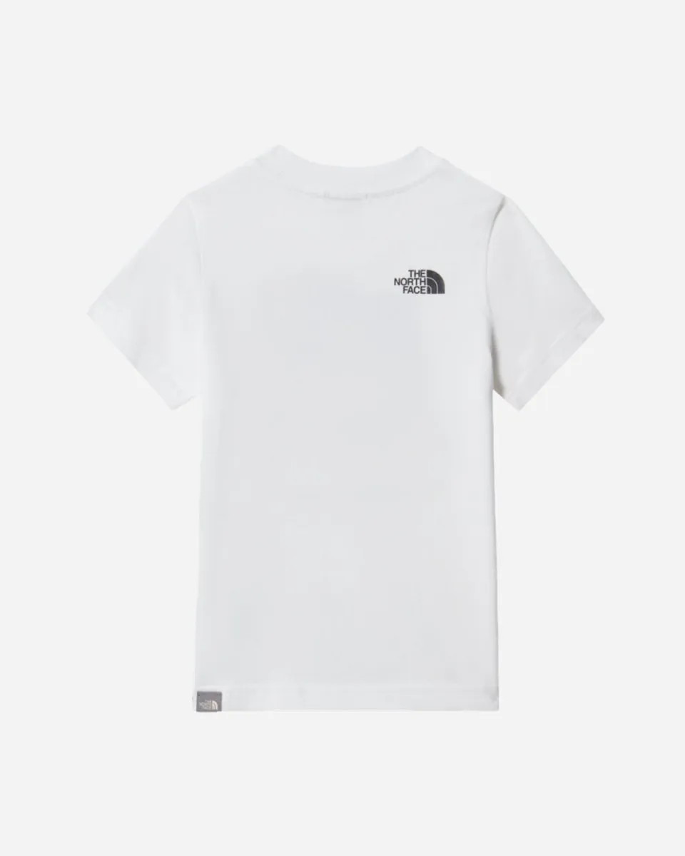 Kids Graphic Tee - White/Black