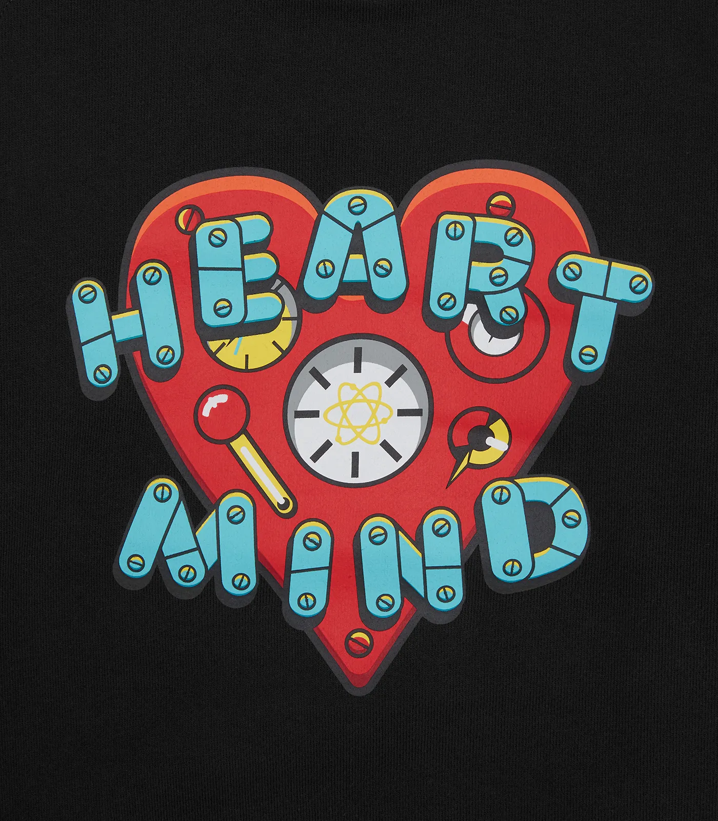 Black KIDS Heart & Mind Logo Crewneck