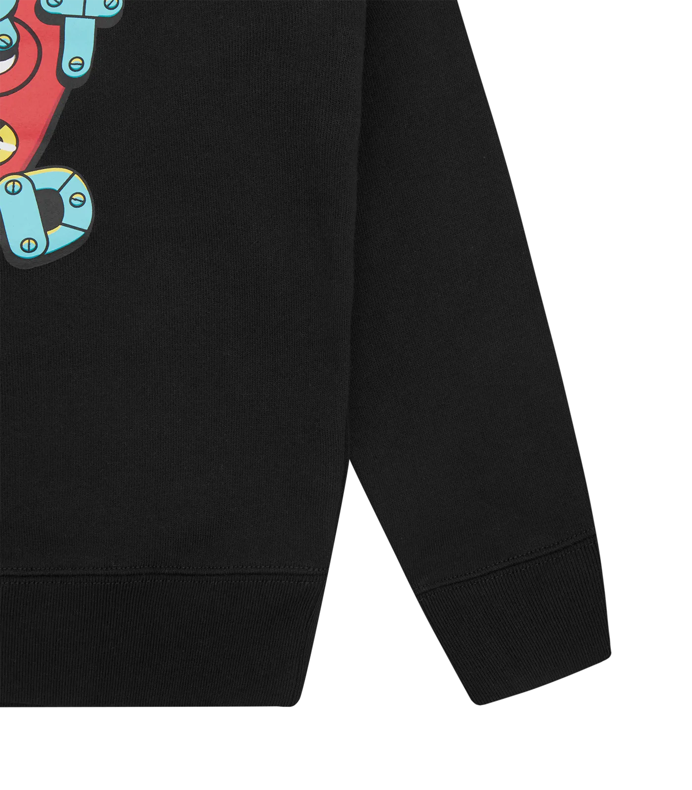 Black KIDS Heart & Mind Logo Crewneck