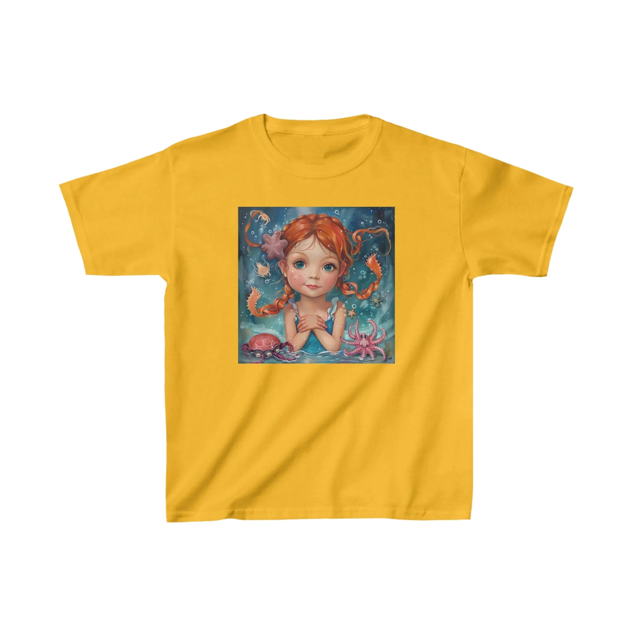 Kids Cancer Zodiac Cotton T-Shirt