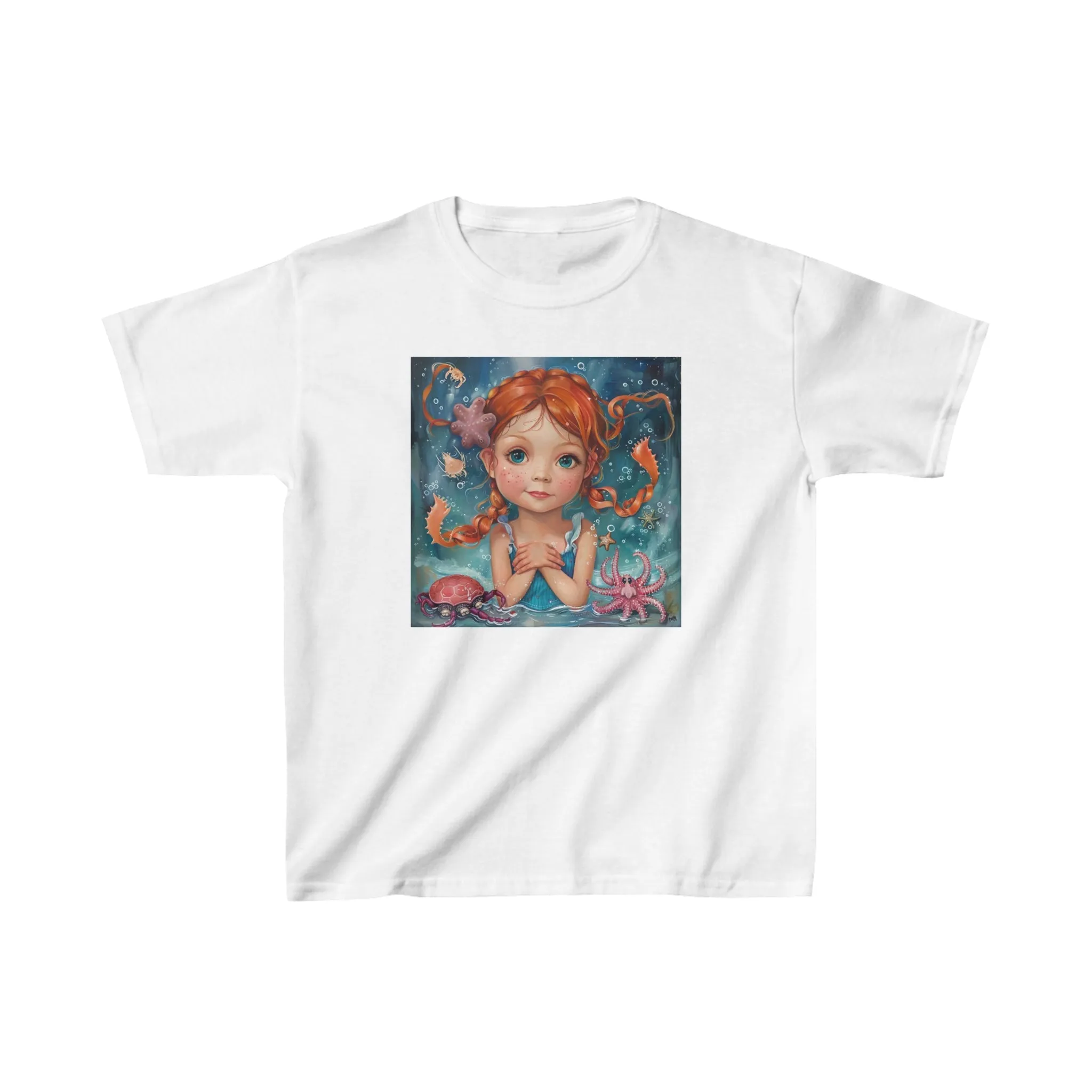 Kids Cancer Zodiac Cotton T-Shirt