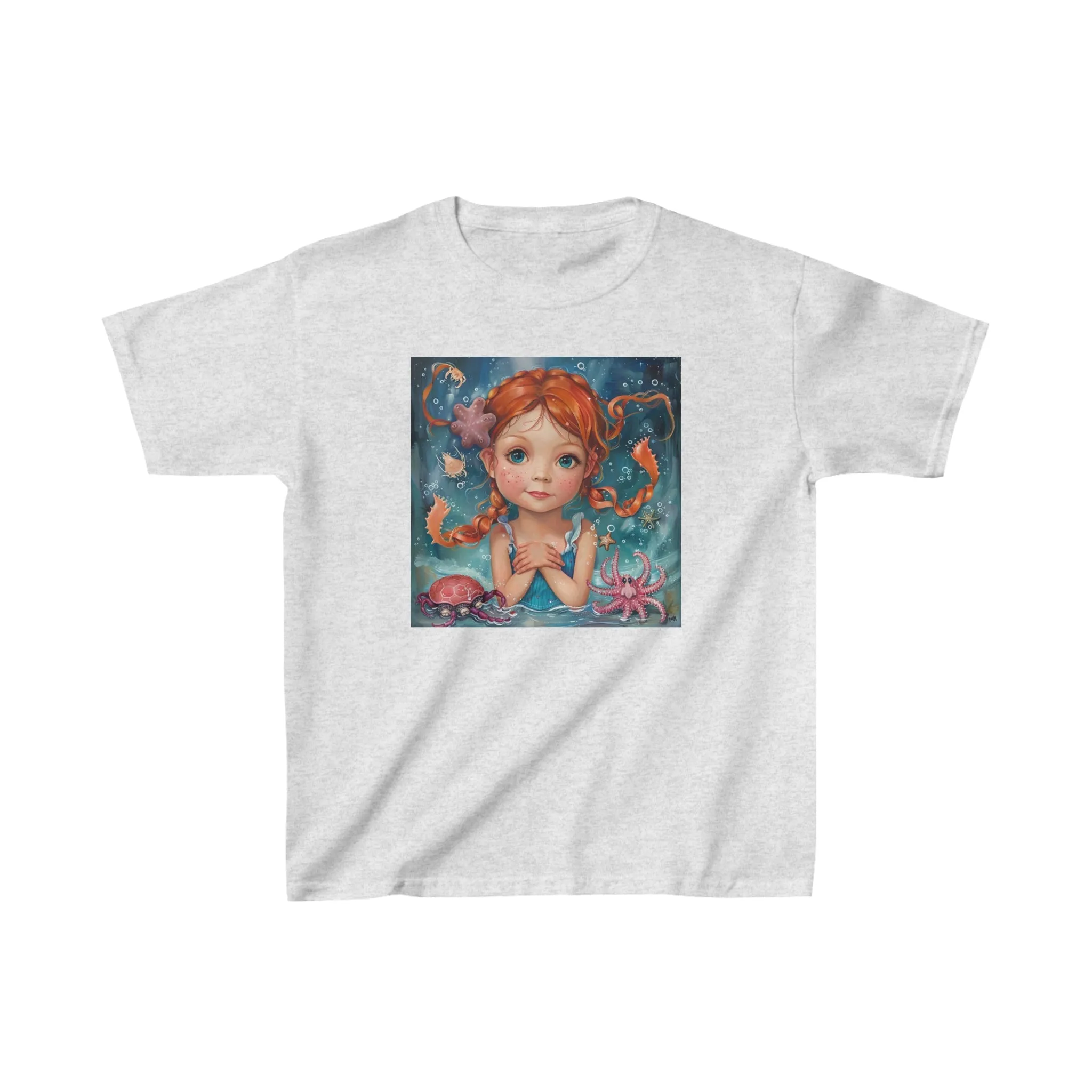 Kids Cancer Zodiac Cotton T-Shirt