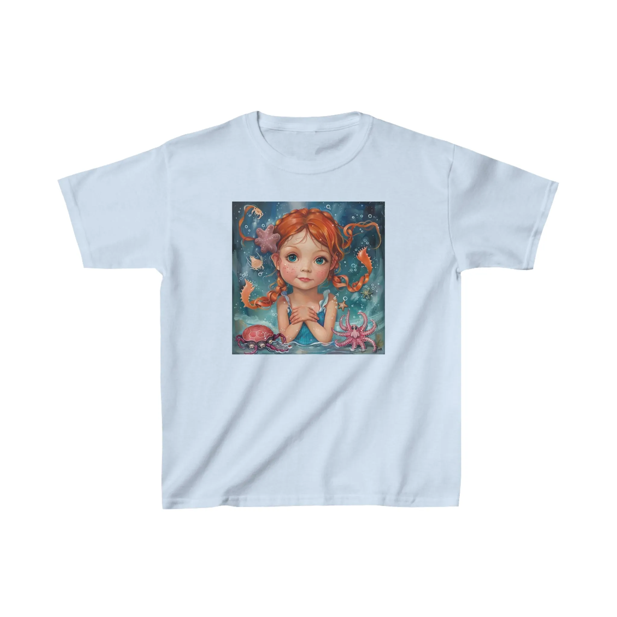 Kids Cancer Zodiac Cotton T-Shirt