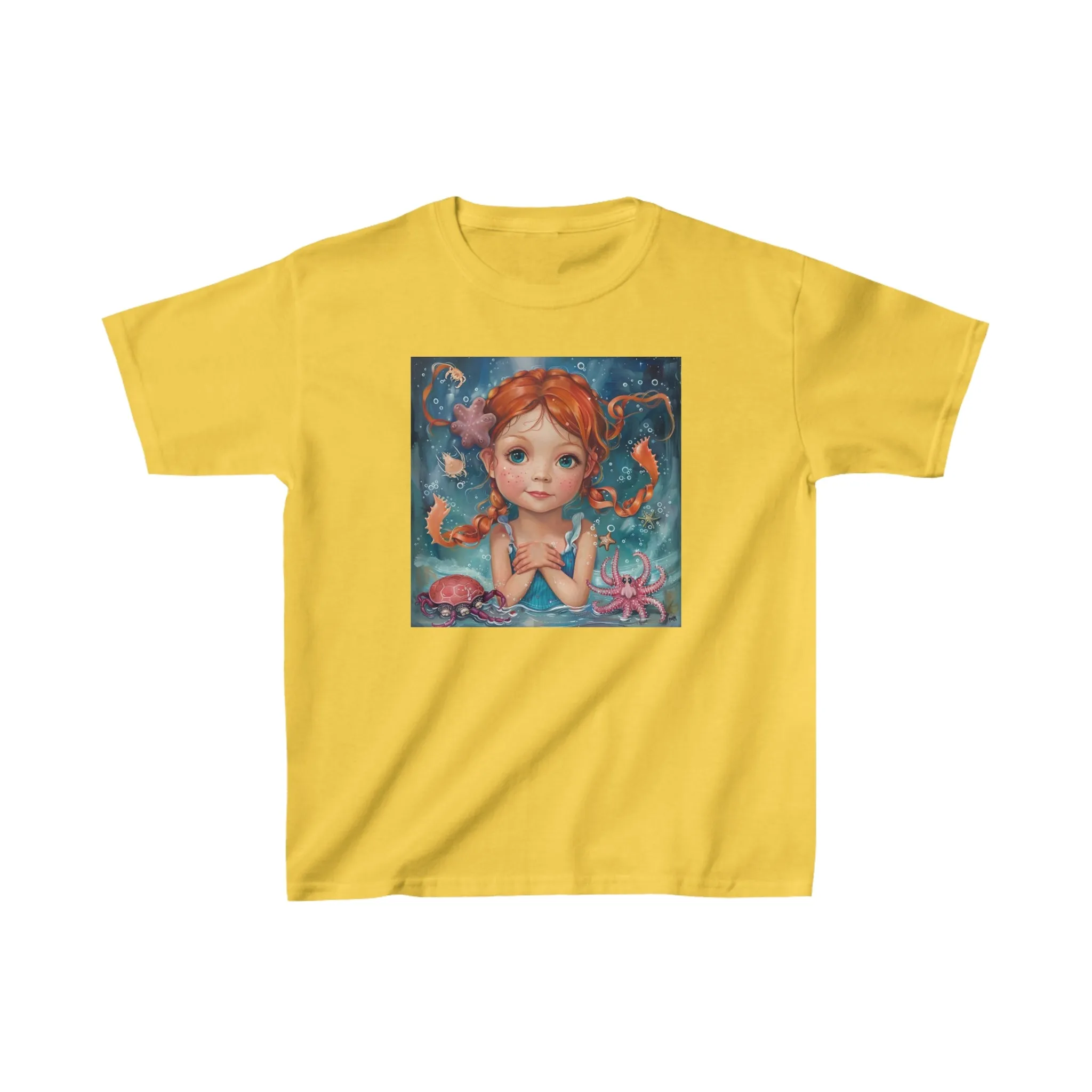 Kids Cancer Zodiac Cotton T-Shirt