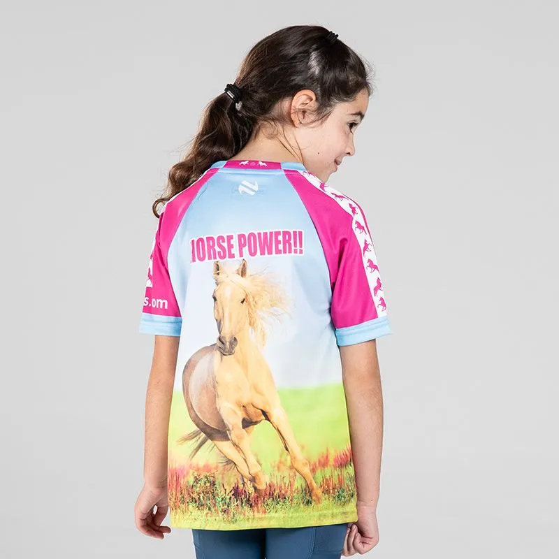 Kids' Horse Power Ploughing Jersey