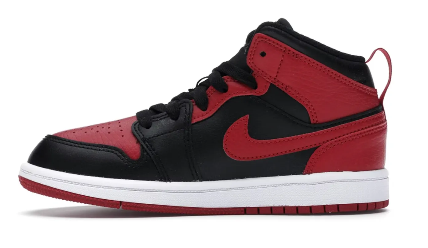 kids jordan 1 mid banned (2020) (ps)