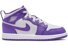 KIDS - JORDAN 1 MID PURPLE VENOM (PS)