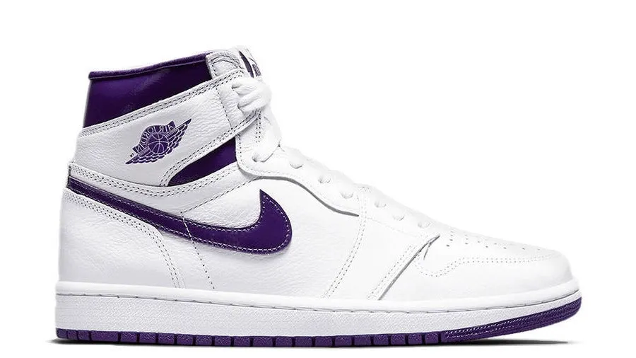 KIDS JORDAN 1 RETRO HIGH COURT PURPLE (2021) (PS)