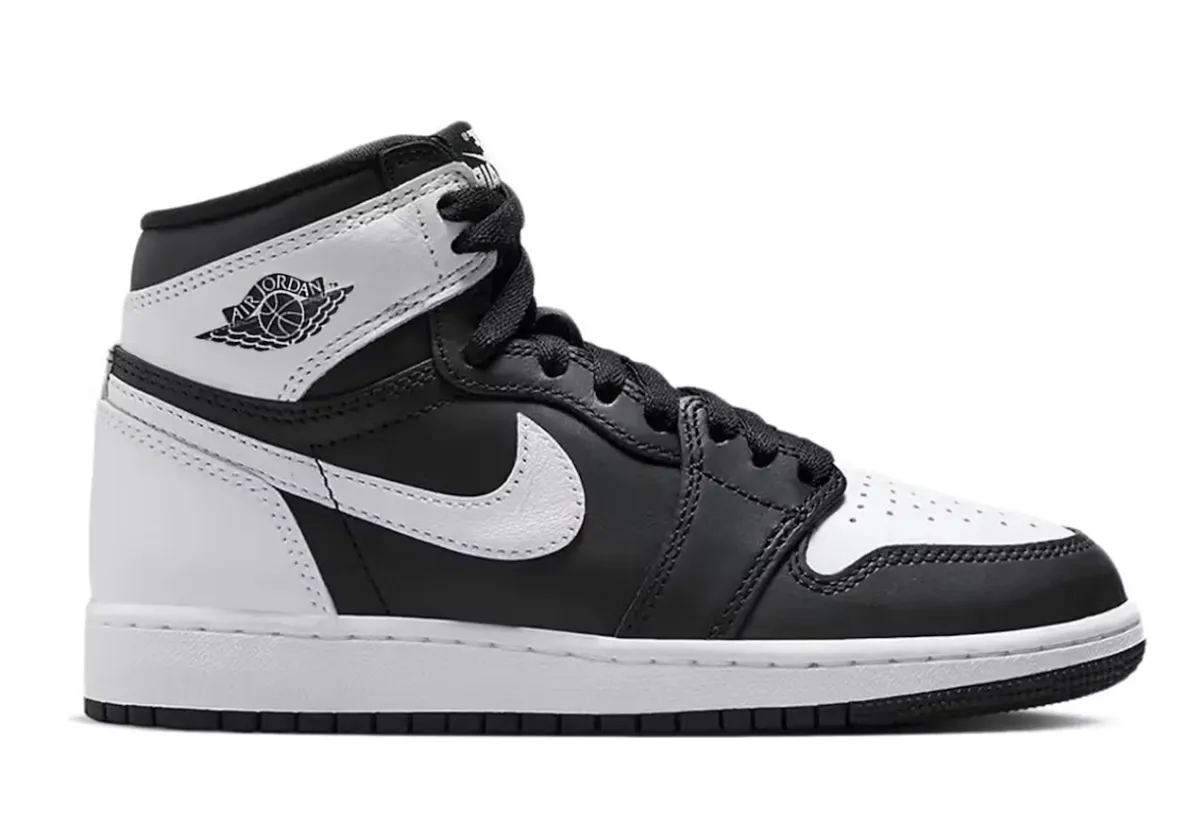 KIDS - JORDAN 1 RETRO HIGH OG BLACK WHITE (PS)