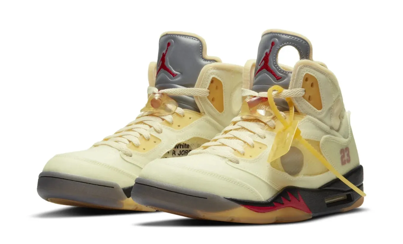 KIDS JORDAN 5 OFF-WHITE SAlL (PS)