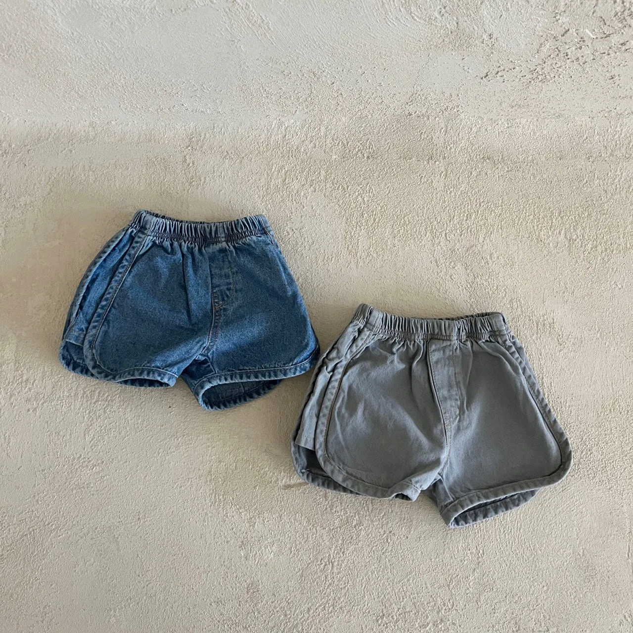 Kids Lala Denim Shorts (1-6y) - 2 Colors