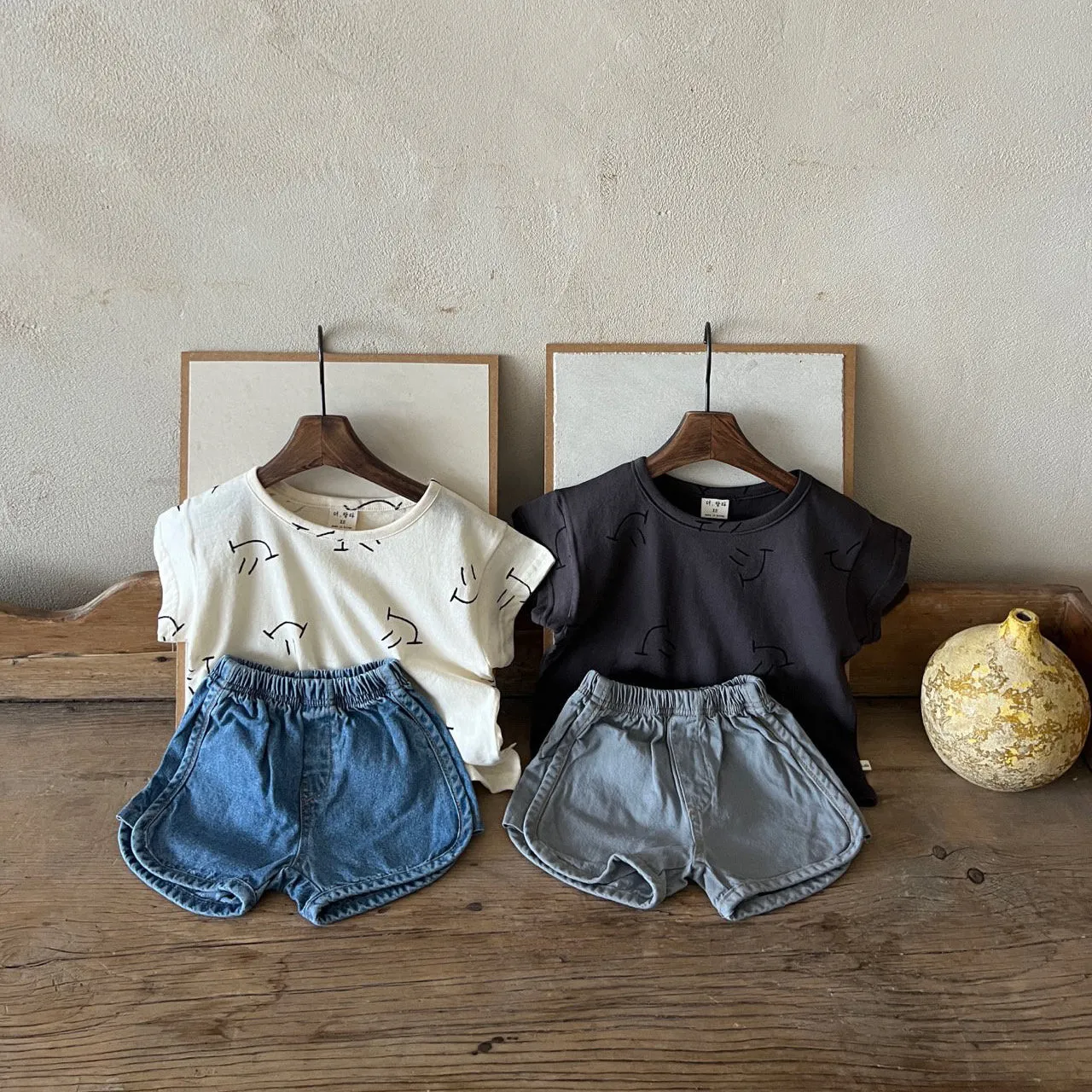 Kids Lala Denim Shorts (1-6y) - 2 Colors