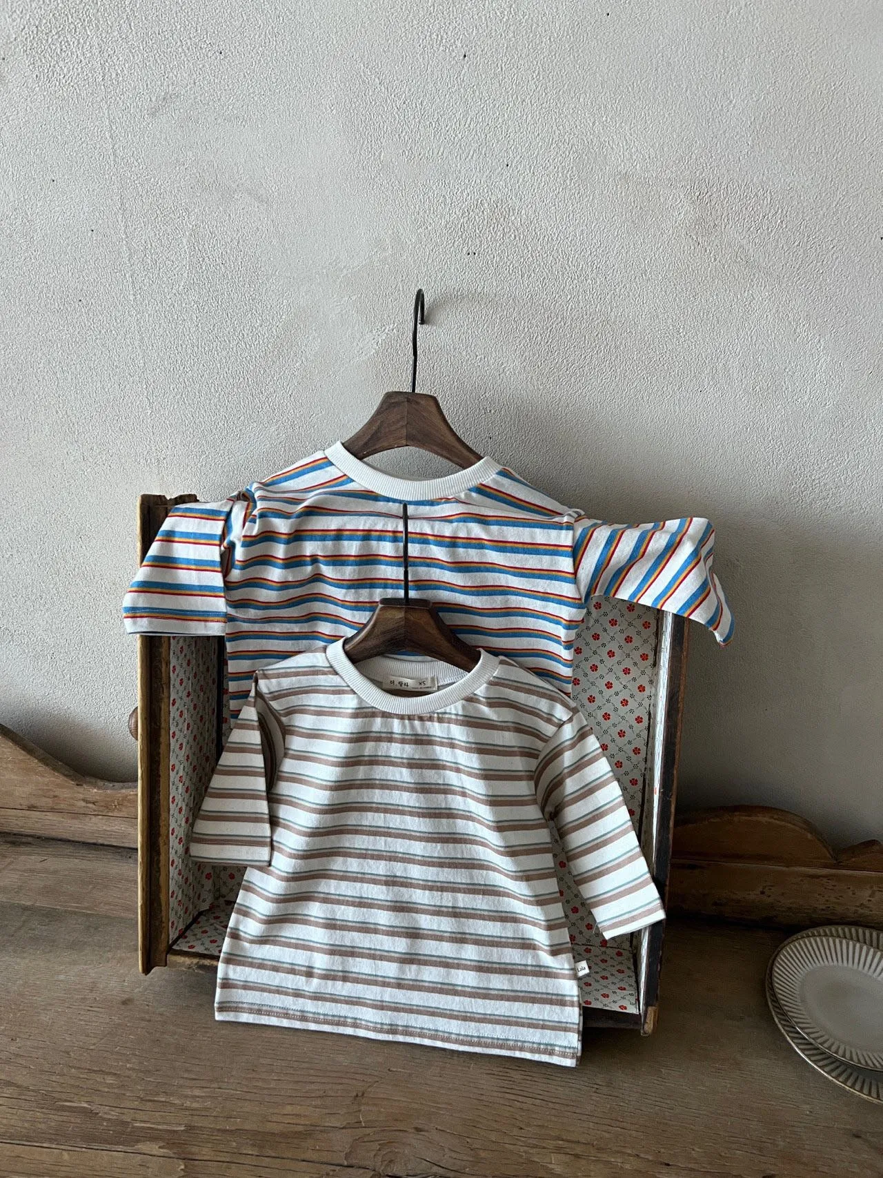 Kids Lala Long Sleeve Stripe Top (1-6y) - 2 Colors