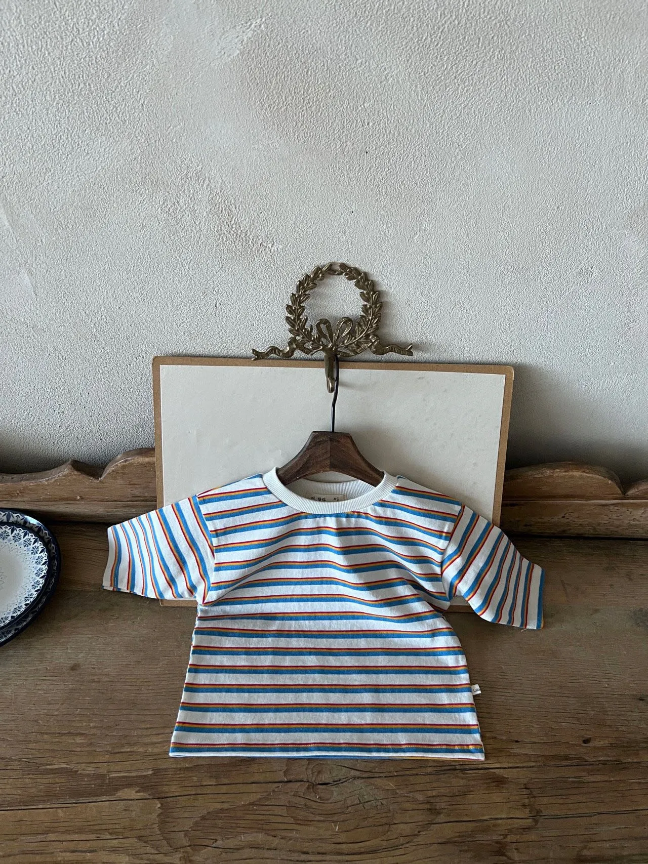 Kids Lala Long Sleeve Stripe Top (1-6y) - 2 Colors