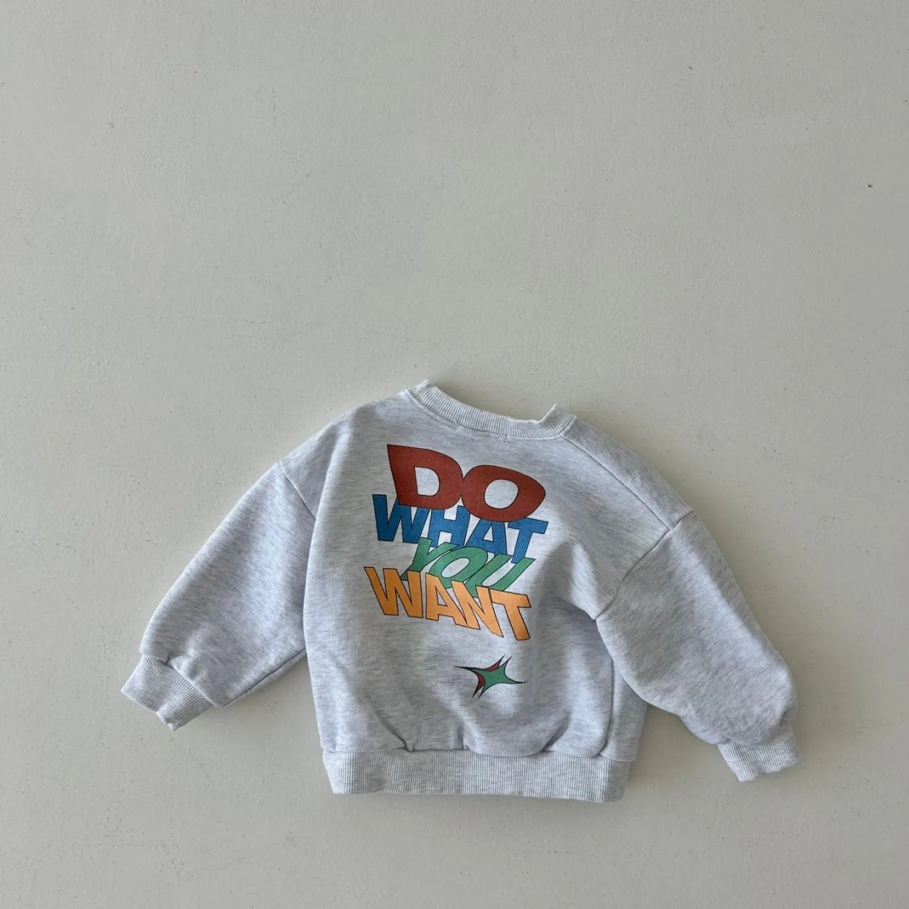 Kids Land S24 DO WHAT YOU WANT Sweatshirt (1-6y) - 2 Colors