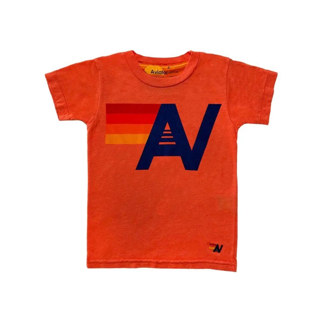 Kids Logo Tee (Orange)