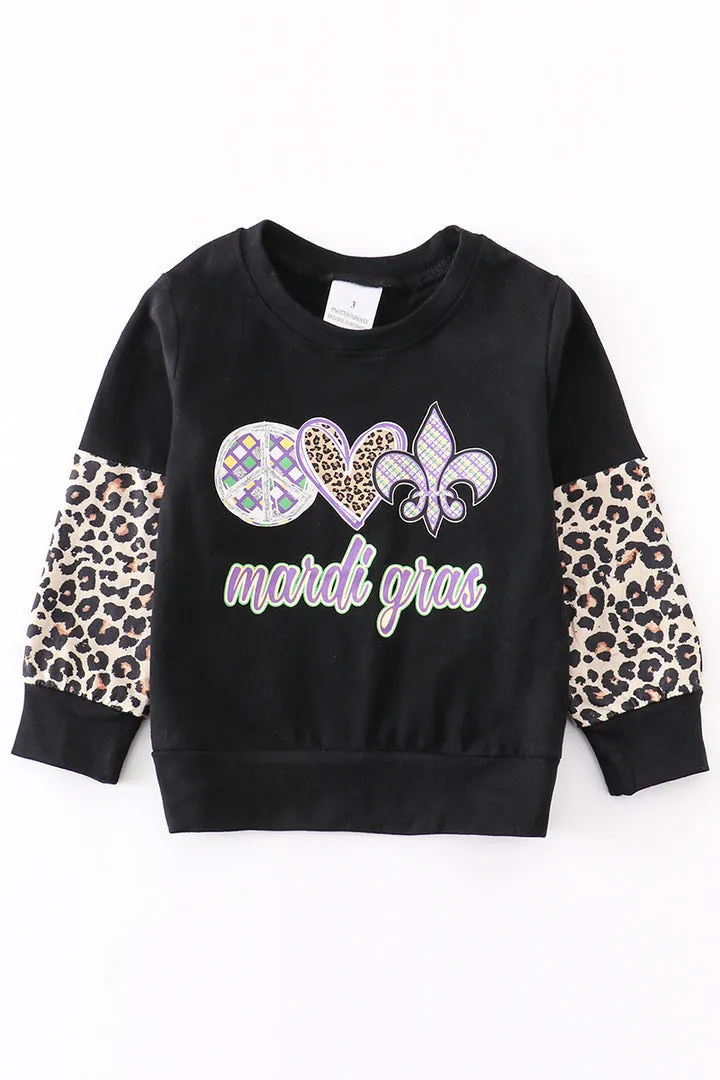 Kids Mardi Gras sweat