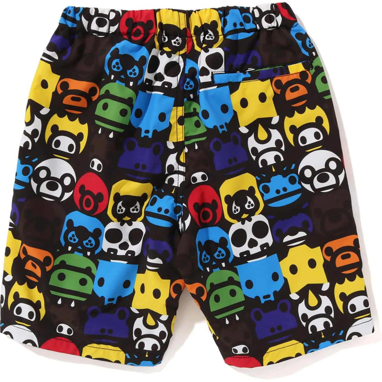 Safari Block Beach Shorts for Kids