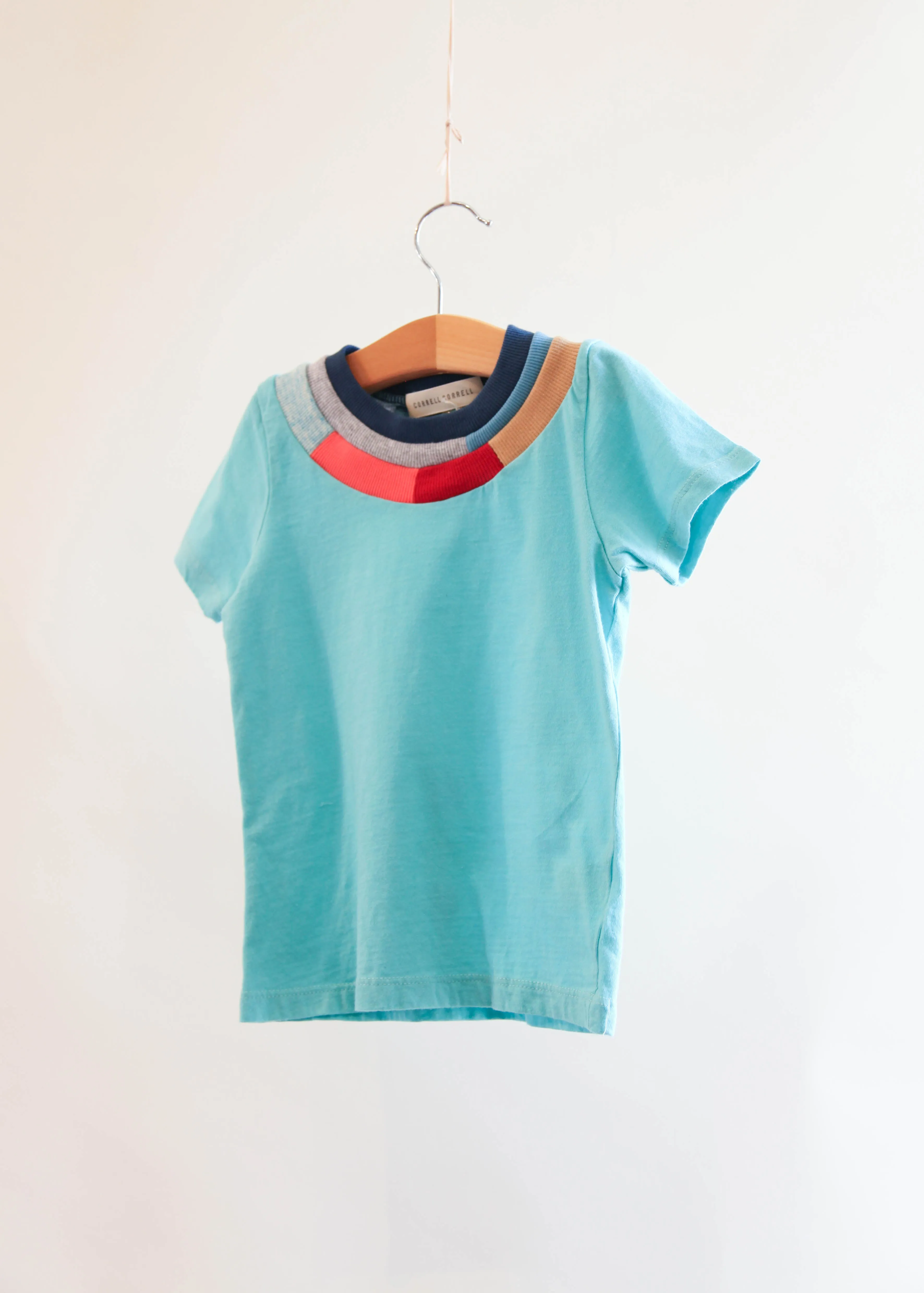 Kids Mosaic T-Shirt - Turquoise