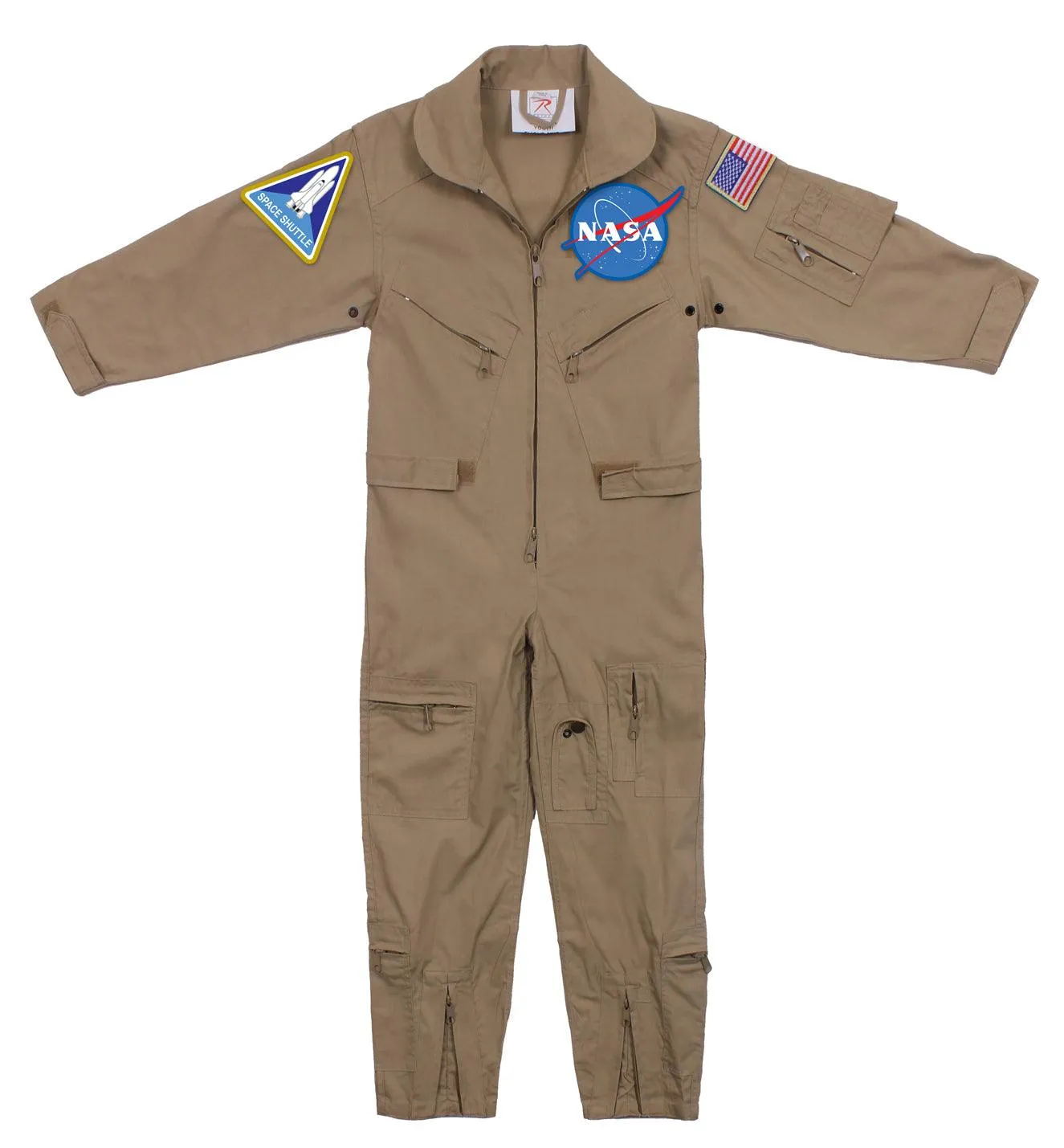 Kids NASA Flight Coveralls With Official NASA Patch