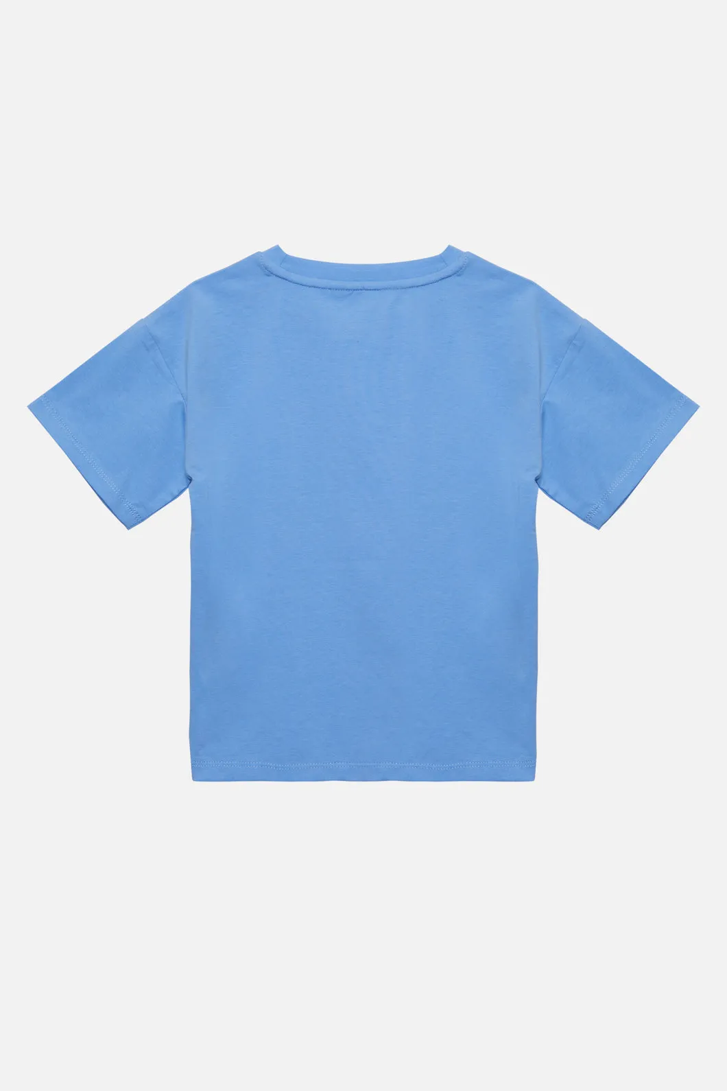 Basic Tee for Kids with Native Flora Print