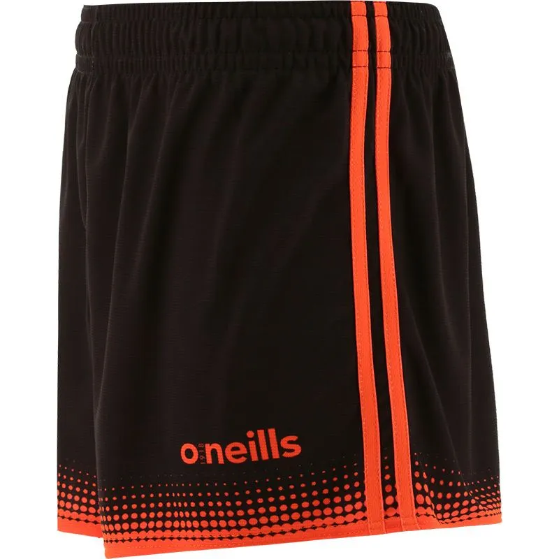 Kids' Nelson Shorts Black / Orange