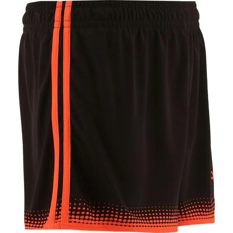 Kids' Nelson Shorts Black / Orange