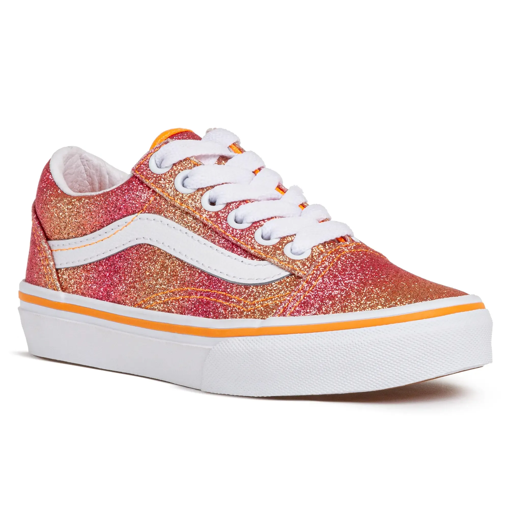 Kids Old Skool Glitter - Sunrise