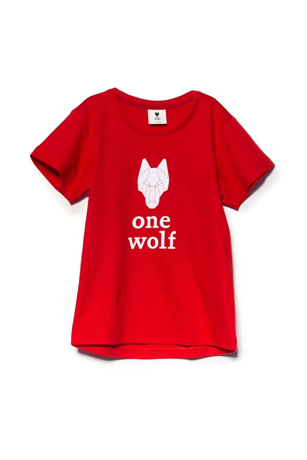 KIDS OW LOGO T-Shirt red/white logo