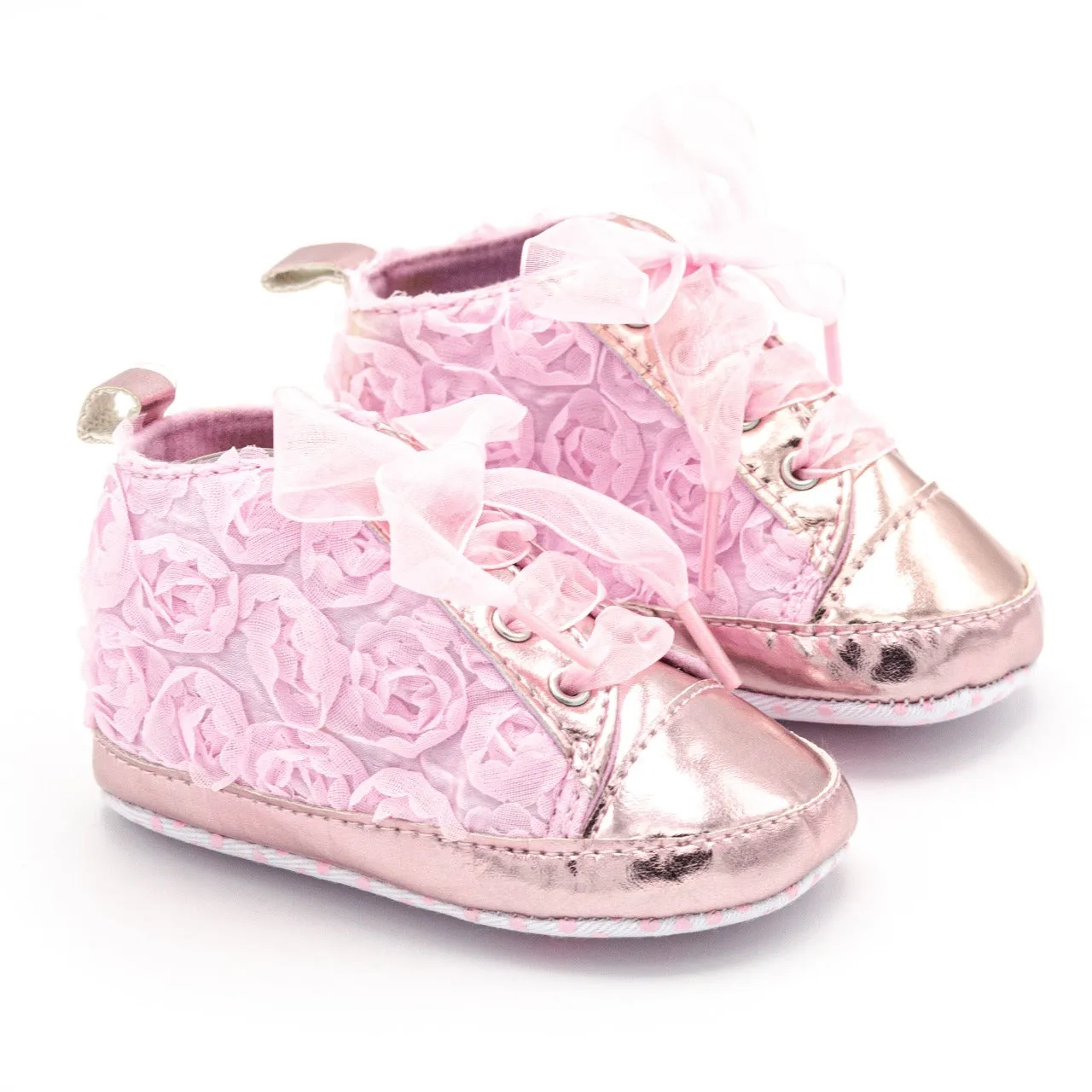 Pink Bow Kids Shoes