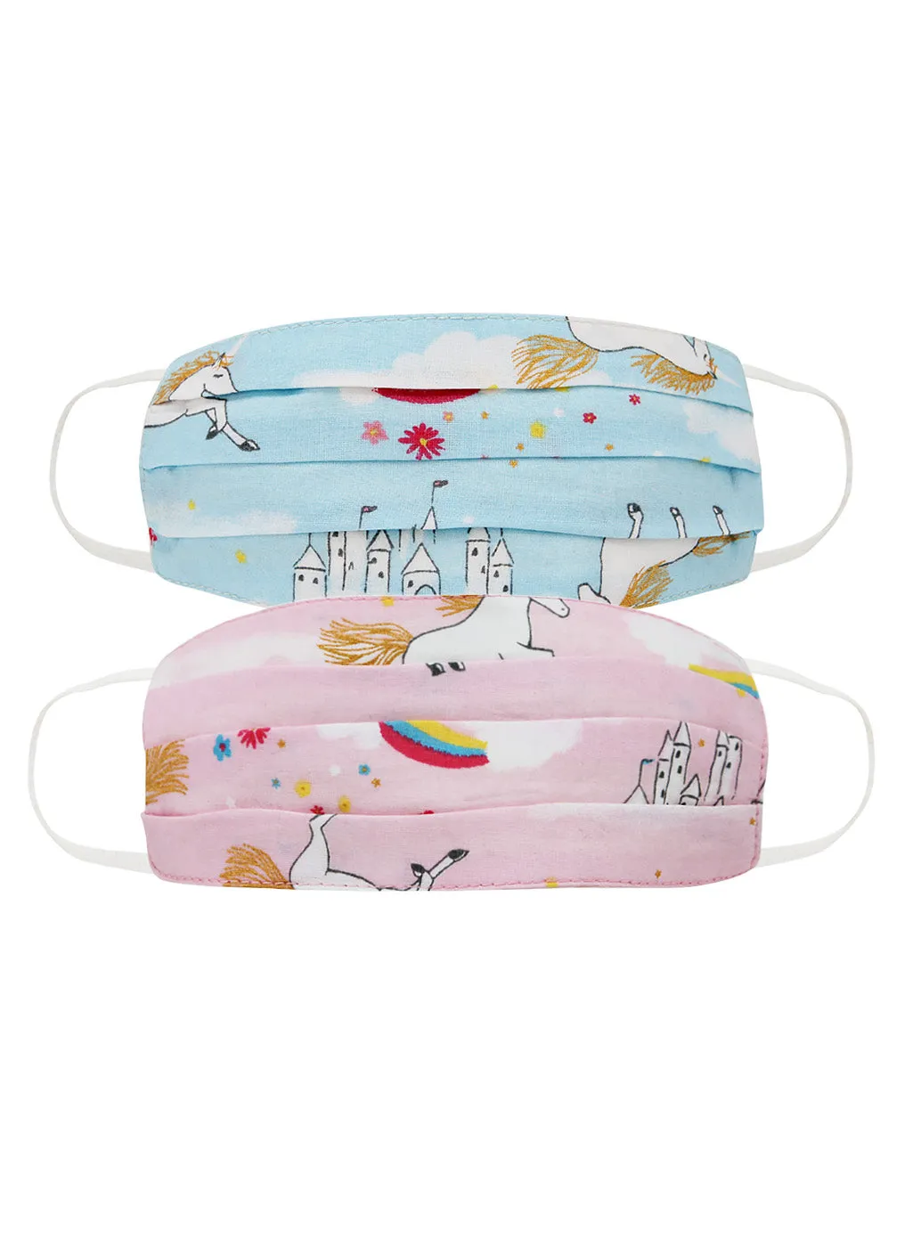 Children's Unicorn Face Mask Set