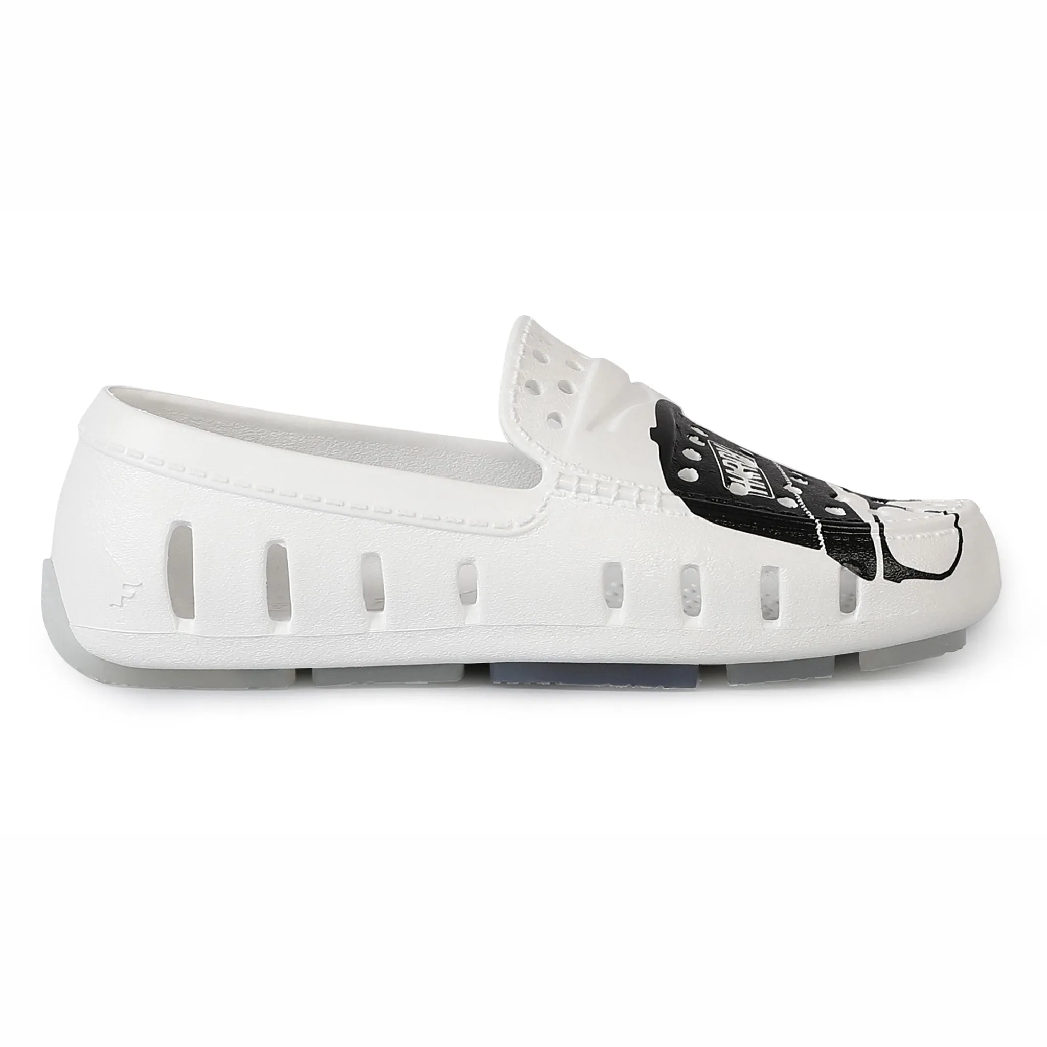 KIDS PRODIGY CLEAN WHITE HARDY FLOAFER