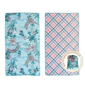 Kids' Sand Free Beach Towel, Always Summer