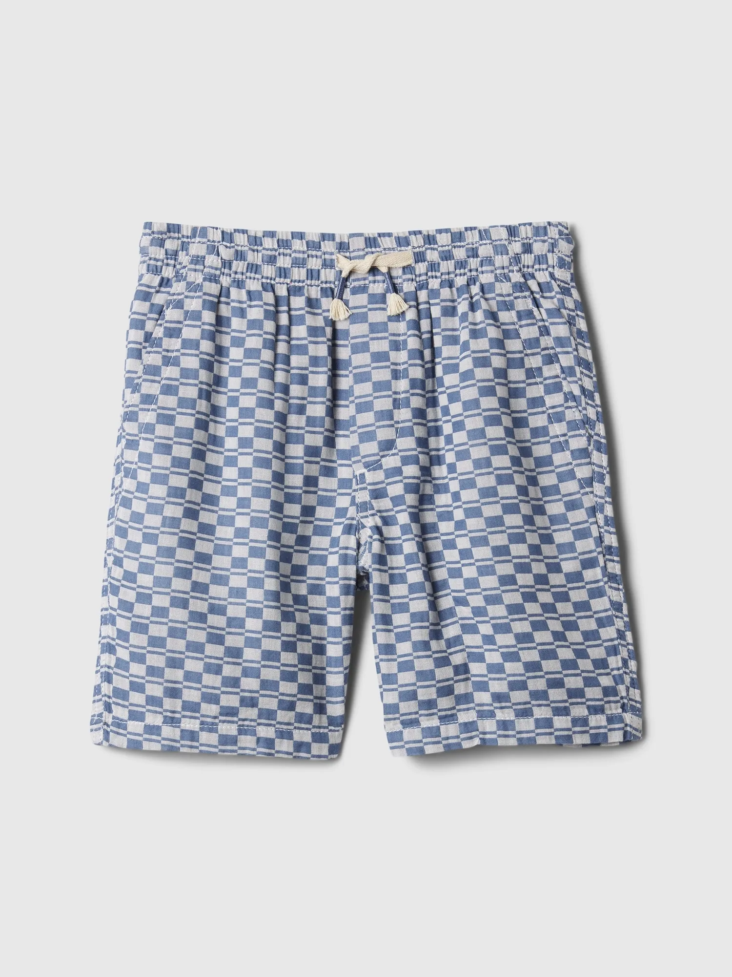 Kids Seersucker Pull-On Shorts