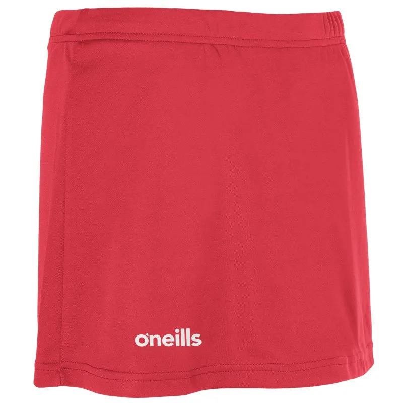 kids skort red