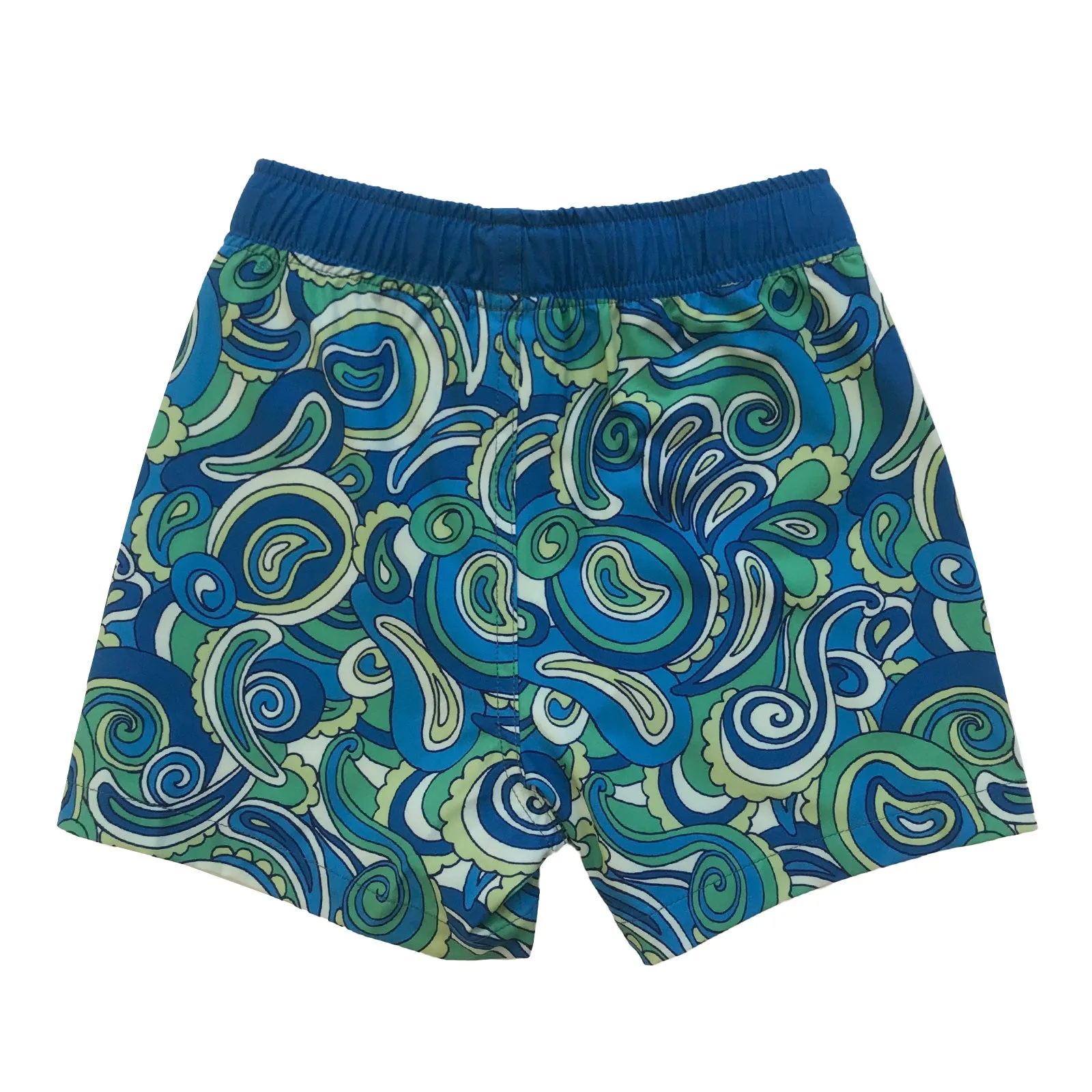 Kids Stretchy Trunks: Paisley Days