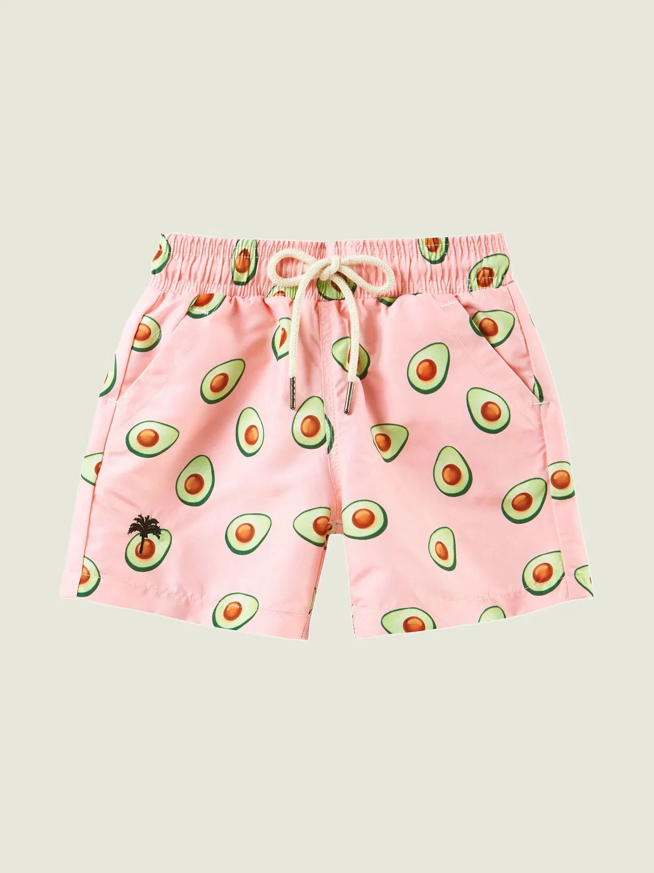 Kids Swim Shorts - Avocado