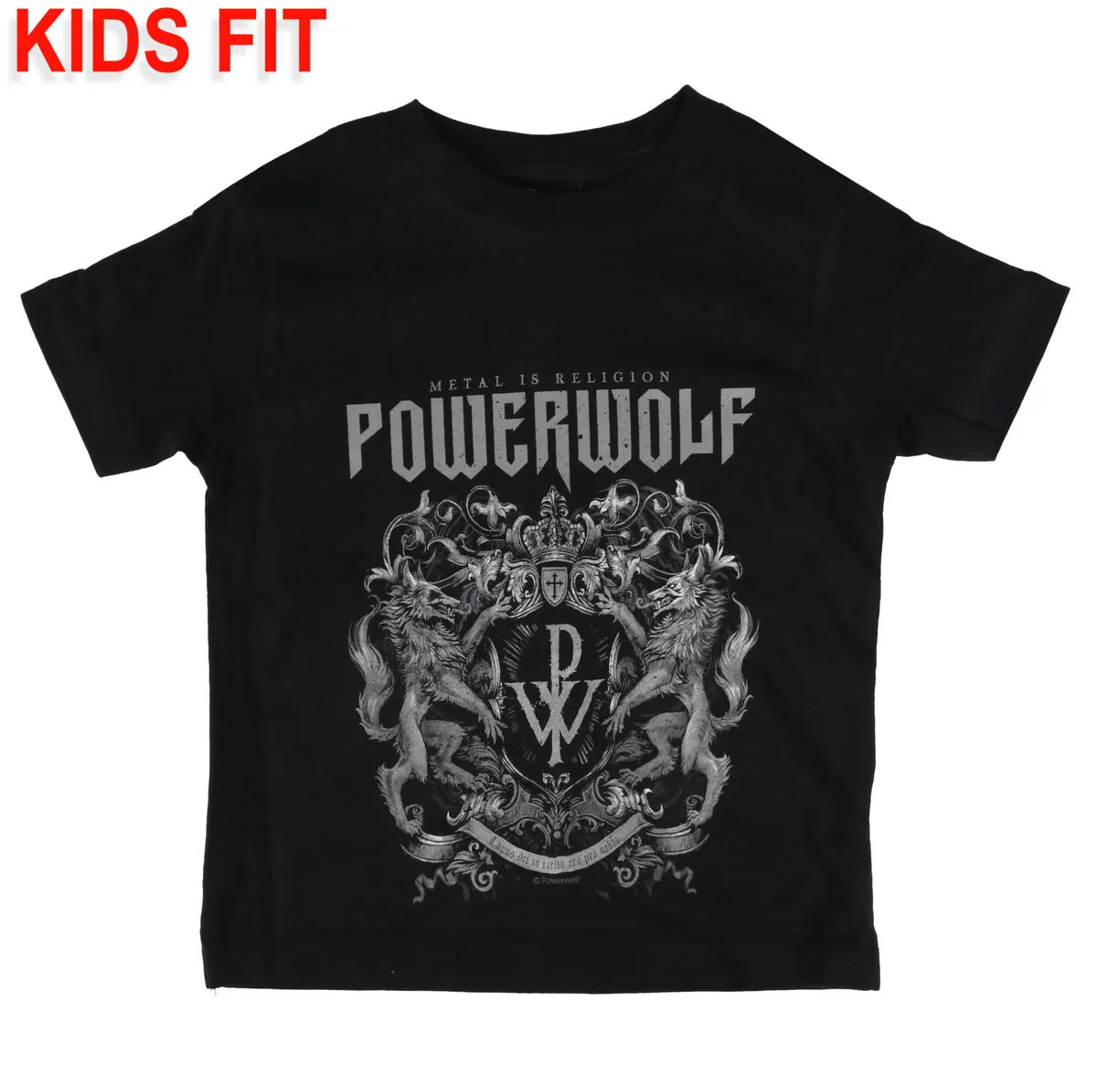 kids' t-shirt Powerwolf - Crest - Metal-Kids - 583-25-8-999  -  Metal-shop