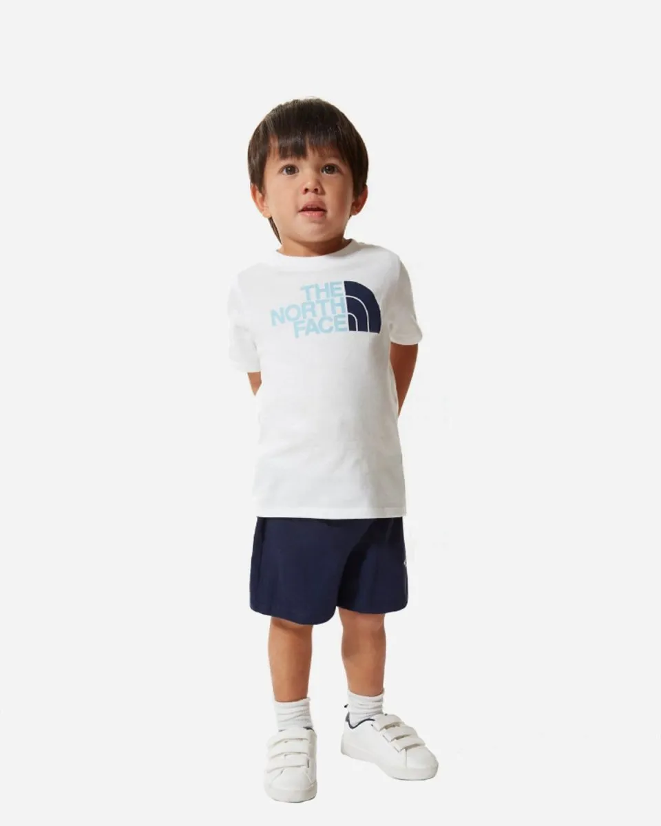 Kids Toddler Cotton Summer Set - Navy/White