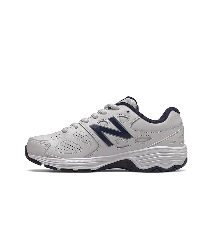 White New Balance 680 V6 Wide for Kids