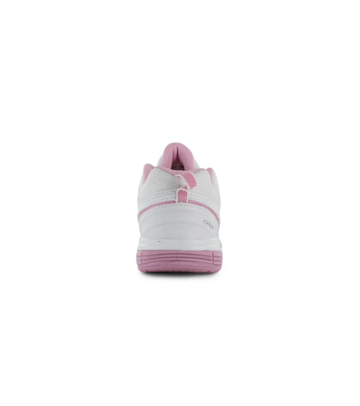 Kids White and Pink New Balance 625