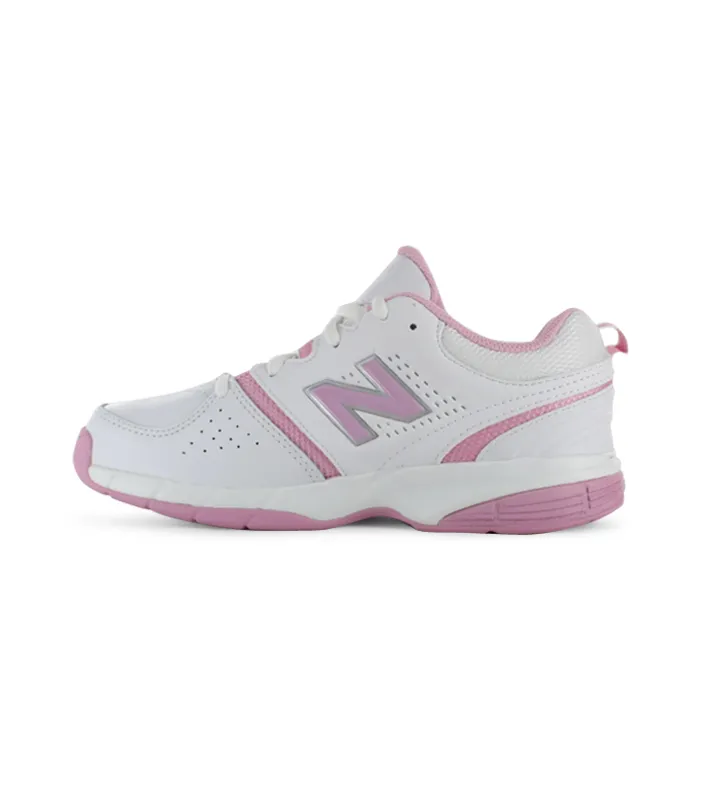 Kids White and Pink New Balance 625