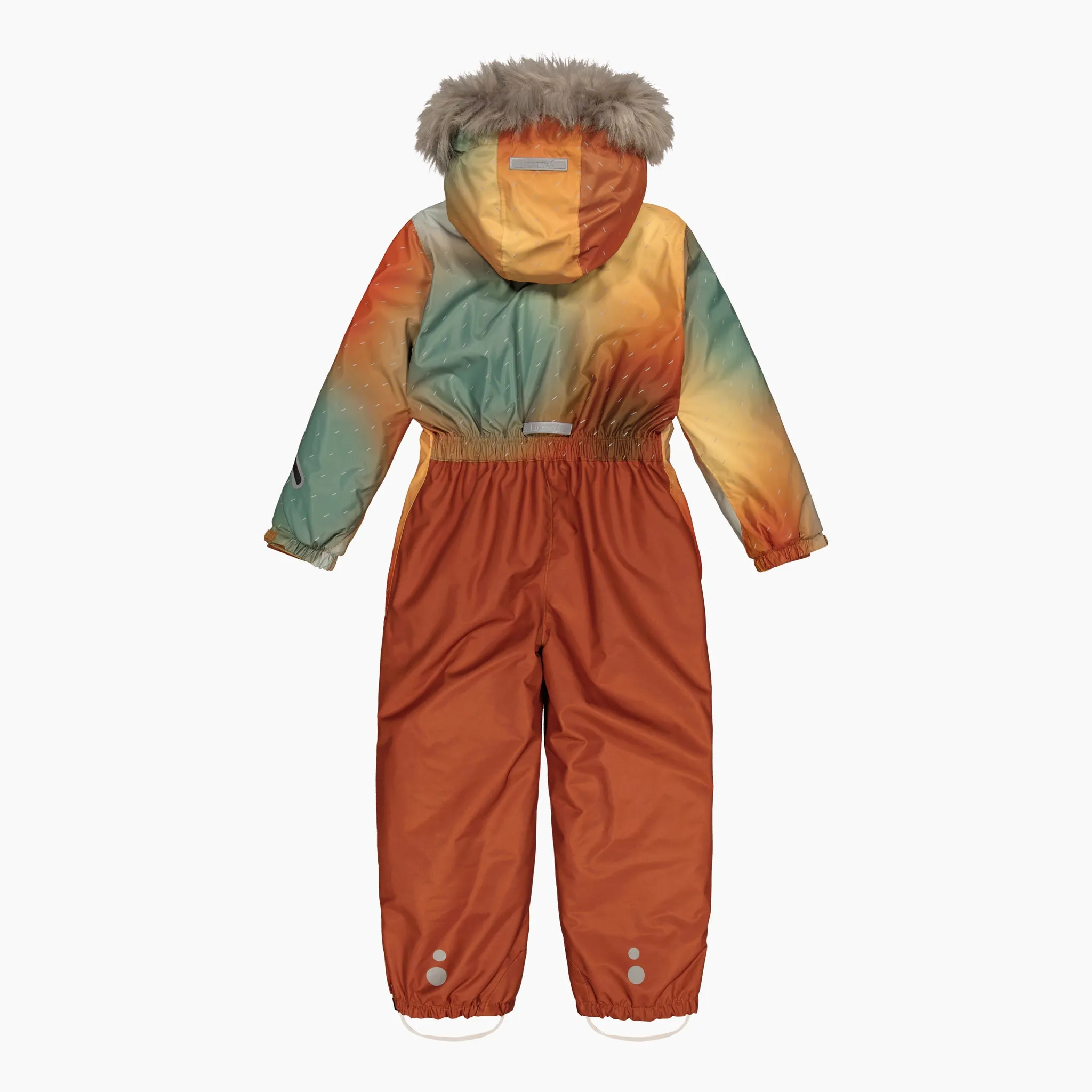 Kids winter snowsuit Joona, Brown Shadow