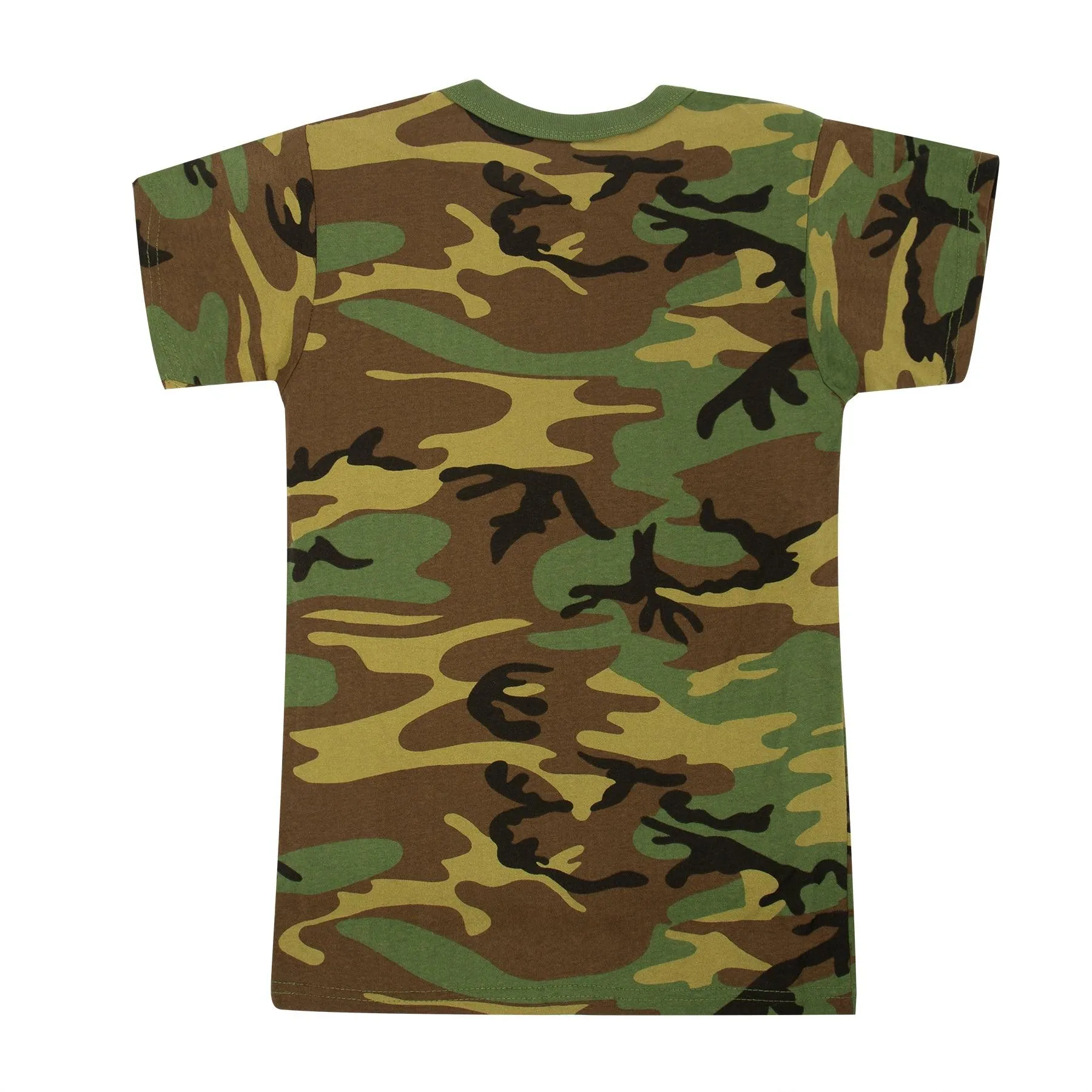 Kids Woodland Camo Heavyweight T-Shirt