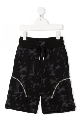 Kids Zip Detail Shorts 