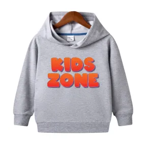 Kids Zone Printed Hoodie For Kids