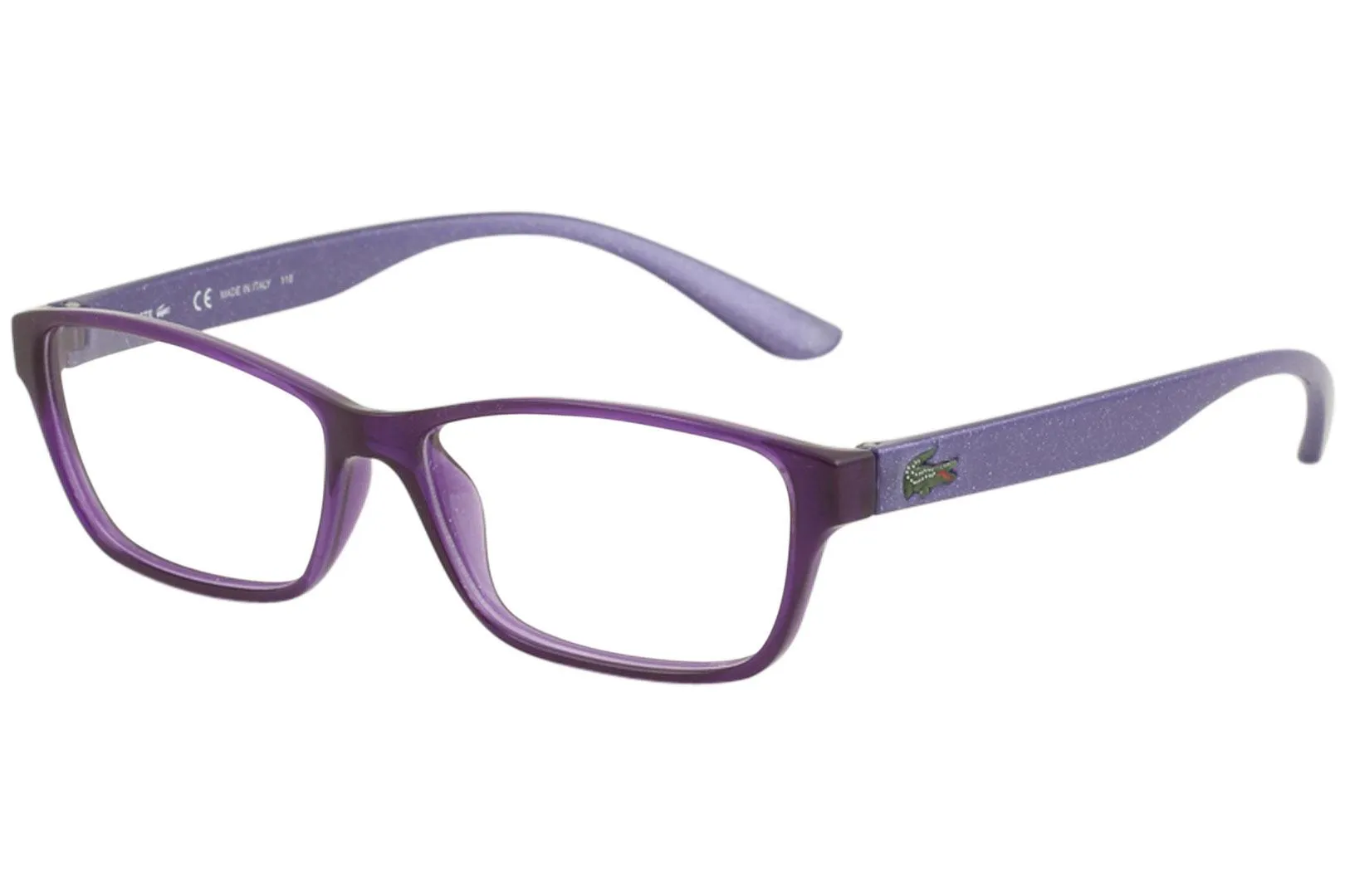 Lacoste L3803B 513 Eyeglasses Youth Kids Girl's Purple Full Rim 51-13-135