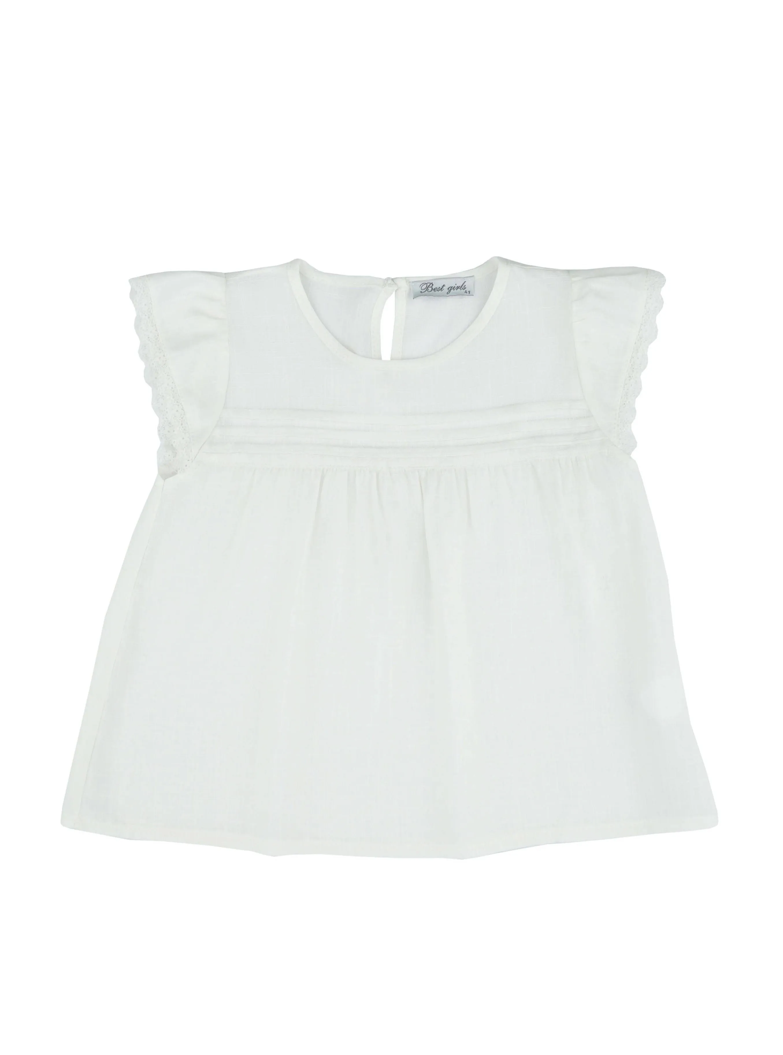 Lara Kids - Blouse blanche 3985